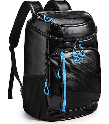 Sac à dos isotherme pour 36 canettes - Anti-fuite - Léger - Pour déjeuner, camping, pique-nique, plage