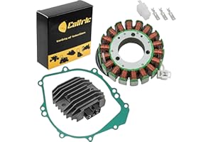 Caltric Stator & Regulator Rectifier Compatible with Yamaha R1 Yzfr1 1999-2001 Motorcycle With Gasket