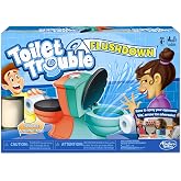 Hasbro Gaming Toilet Trouble Flushdown Kids Game Water Spray Ages 4+