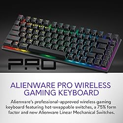 Alienware Pro Wireless Gaming Keyboard - Bluetooth