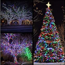 YULETIME Multicolor Christmas Lights, 66 Feet 200