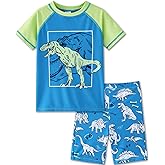 UMELOK Boys' Rash Guard Swim Sets Swimsuit