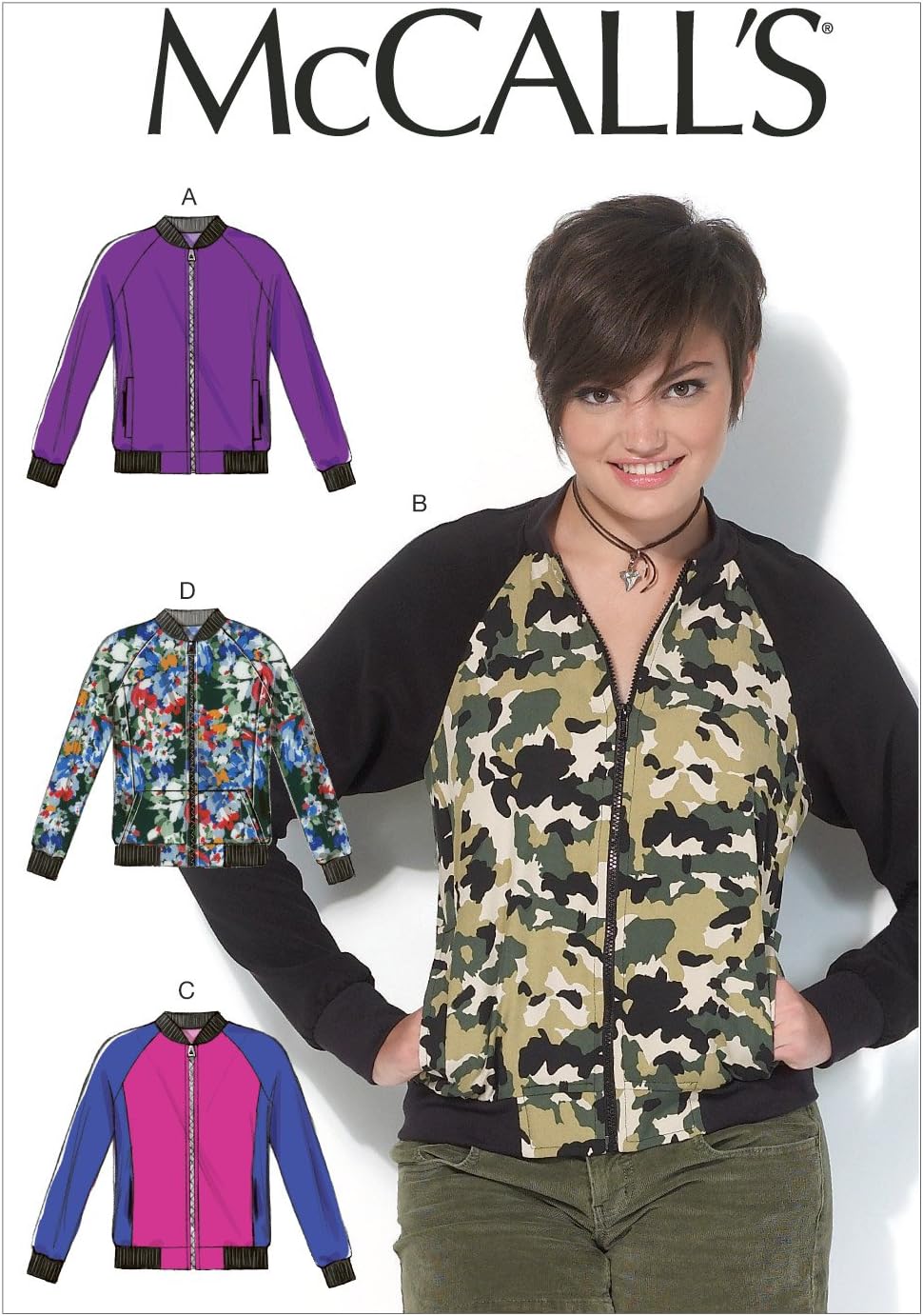 McCall Pattern Company M7100 Misses' Jackets, Size ZZ