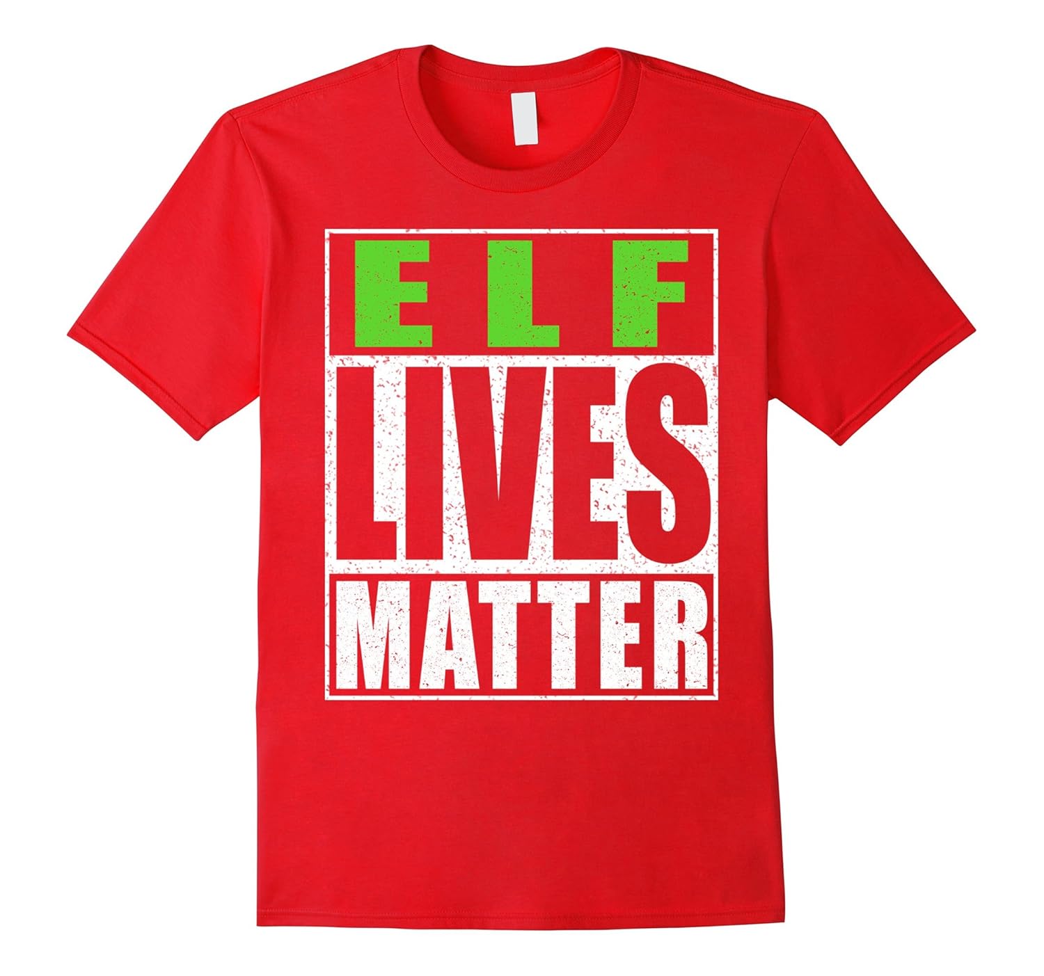 Elf Lives Matter T-Shirt Funny Christmas Elves Gift Shirt-ANZ