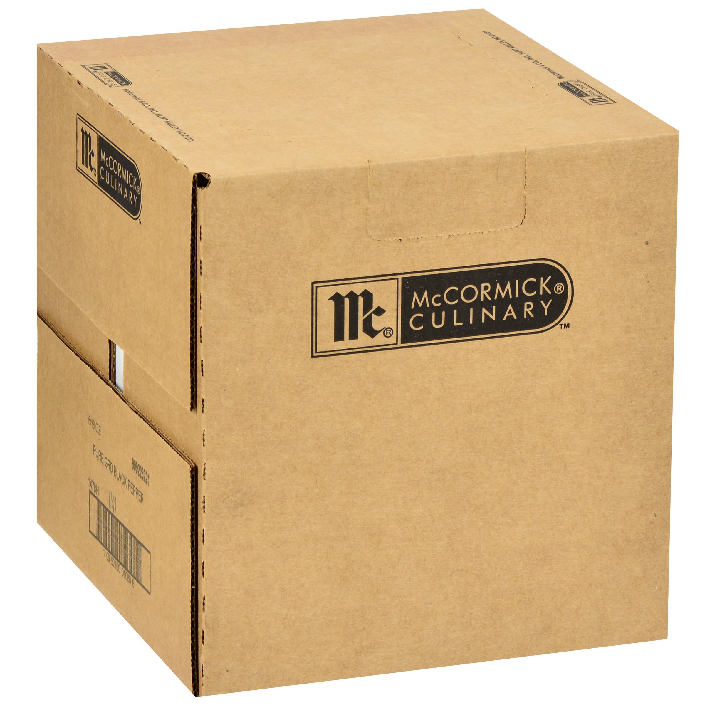 McCormick Culinary Pure Ground Black Pepper, 18 oz (Pack of 6) Image