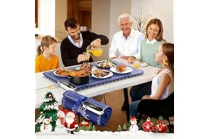 AEEMRN Extra Large Warming Mat for Food, Upgrade 248℉ Electric Food Warming Mats for Countertop and 9-Level Temperature Food Warmer, Silicone Heating Mat for Buffets, Party, Christmas Gifts for Women Men