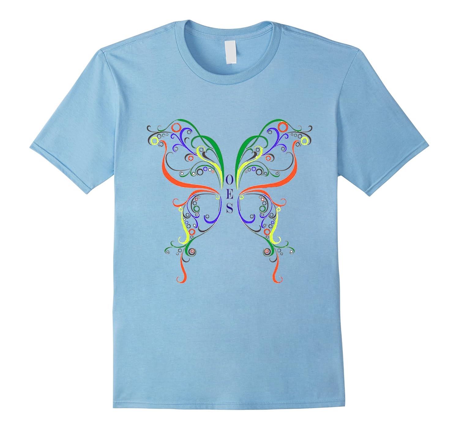 Order Of Eastern Star Butterfly T Shirt-ANZ