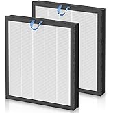 Vital 100S Replacement Filter for LEVOIT Vital 100S-P Air Purifier, HEPA and High-Efficiency Activated Carbon Filter for Smoke, Odor, Pollen, Vital 100S-RF, LRF-V102-WUS