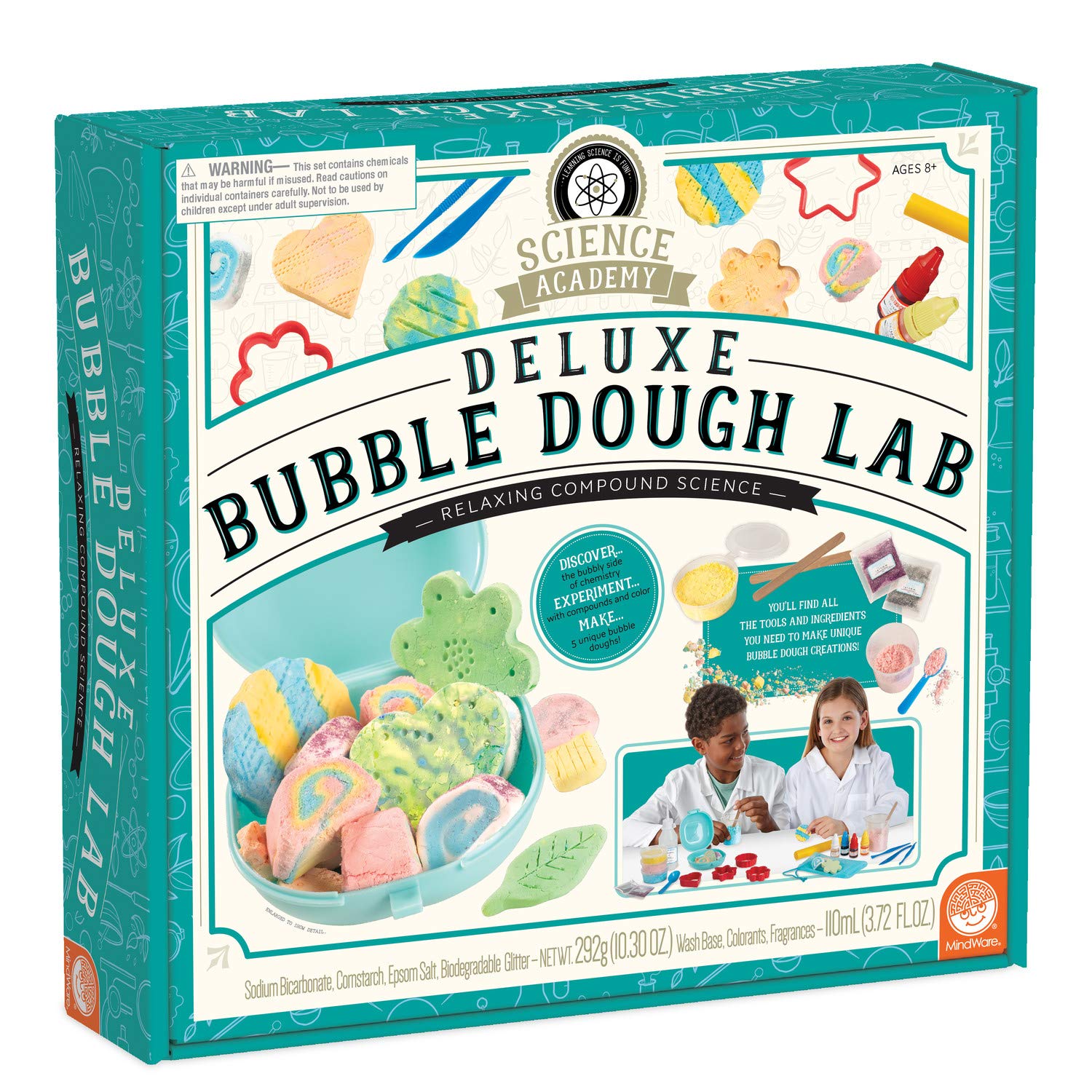 Science Academy: Deluxe Bubble Dough Lab | Multicolored Box | Pack of 1
