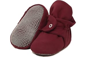 Ella Bonna Baby Booties Organic Cotton Muslin Newborn Baby Slippers Baby Boy Booties, Infant Girl Booties, 6-12 months, 0-6 Months, 12-18 Months, 0-3 Months, 18-24 Months, Toddler Shoes