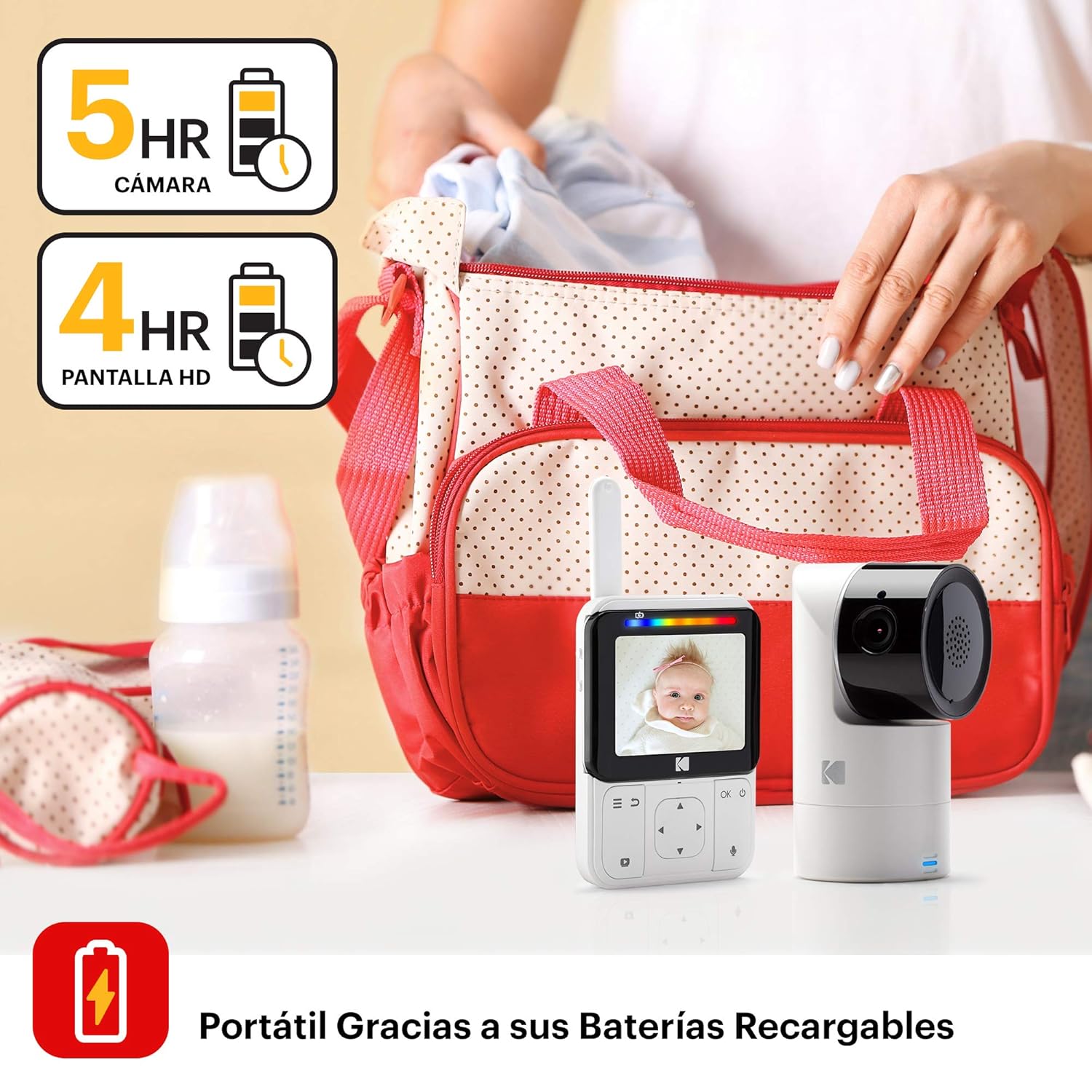 kodak cherish c225 video baby monitor