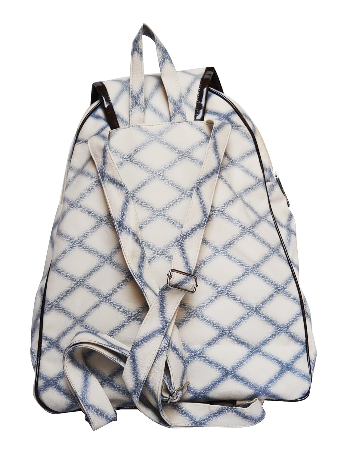 hbos new stylish girl's handbag backpack (cream, 223)