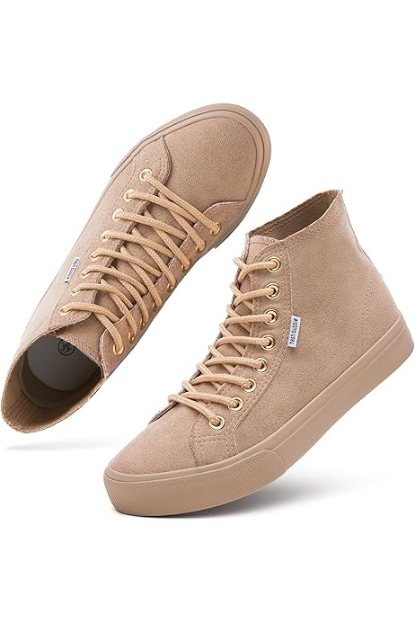 Zapatos Mujer MOFEEDOUKA Tenis De Lona Para Mujer, Con Cordones