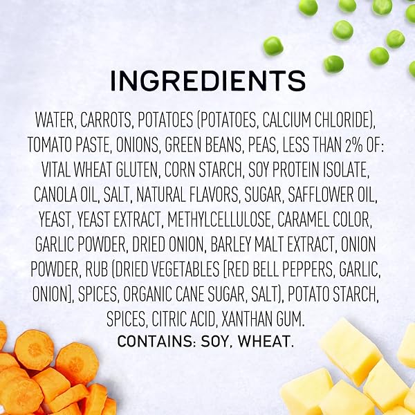 GARDEIN SOUP BEEF COUNTRY VEGETABLE, 15 OZ