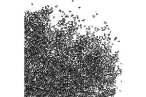 PATIKIL 200g Crushed Glass Glitters, 2-4 mm Colorful Irregular Glass Chips Chunky Glass Glitters Stones for Nail Art DIY Craf