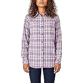 Dickies Women's Plaid Flannel Long Sleeve Shirt