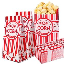 VOISEN Paper Popcorn Bags,600 Pack 1oz Popcorn Bags
