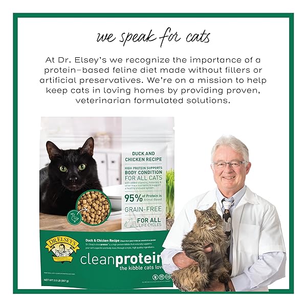 DR. ELSEY’S CLEANPROTEIN DRY KIBBLE DUCK 6.6 LB BAG