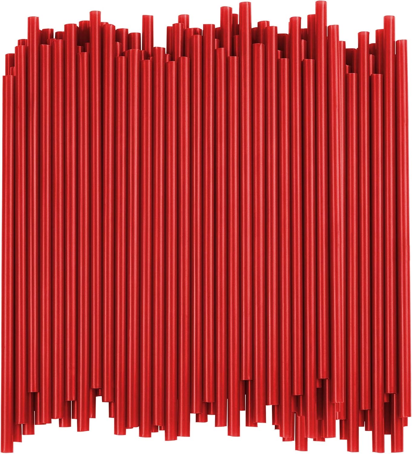 Disposable Drinking Straws - 7 3/4 Inches Long - Standard Size (Clear, 250): Health & Personal Care