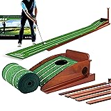 GimYaa Golf Putting mat Green Indoor and Outdoor