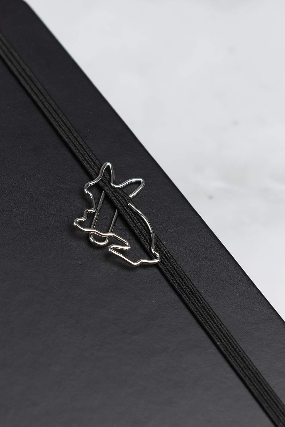 GlücksClips Cute Paper Clips (Set of 11), Rabbit Design with Bunny Shaped Paperclips, Decorative Metal Paper Fasteners - Image 4