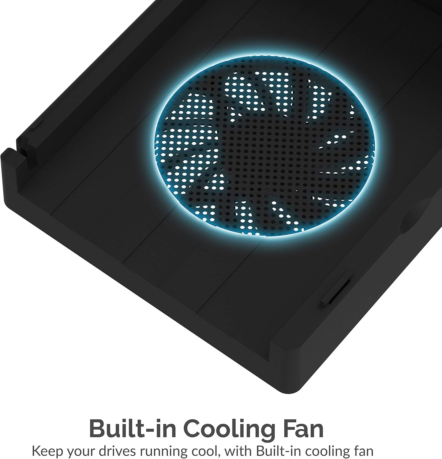 Sabrent USB 3.0 to SATA External Hard Drive Lay-Flat Docking Station with Built-in Cooling Fan for 2.5 or 3.5in HDD, SSD [Support UASP and 6TB] (EC-DFFN): Computers & Accessories