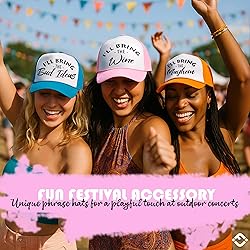 Funky Junque Funny Trucker Hats for Women - Foam