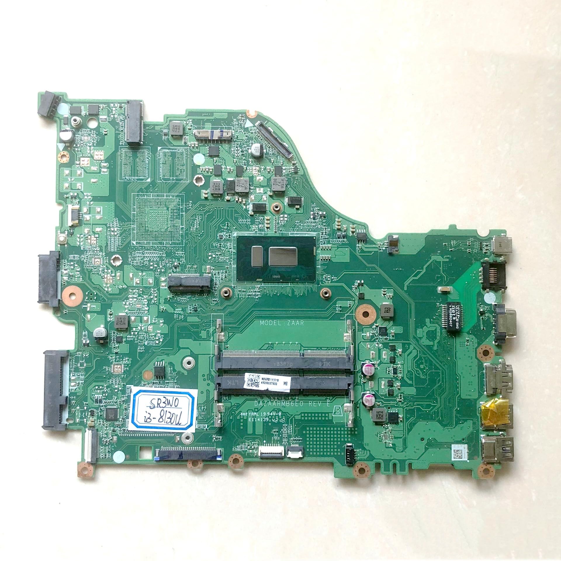 DAZAARMB6E0 Mainboard for Acer Aspire E5-575G E5-576G Laptop