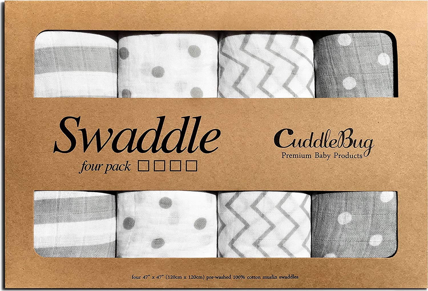 size of swaddle blanket