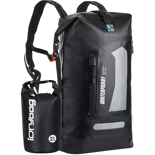 Amazon.com: Dakine Packable Rolltop Dry Bag 20L - Black : Sports