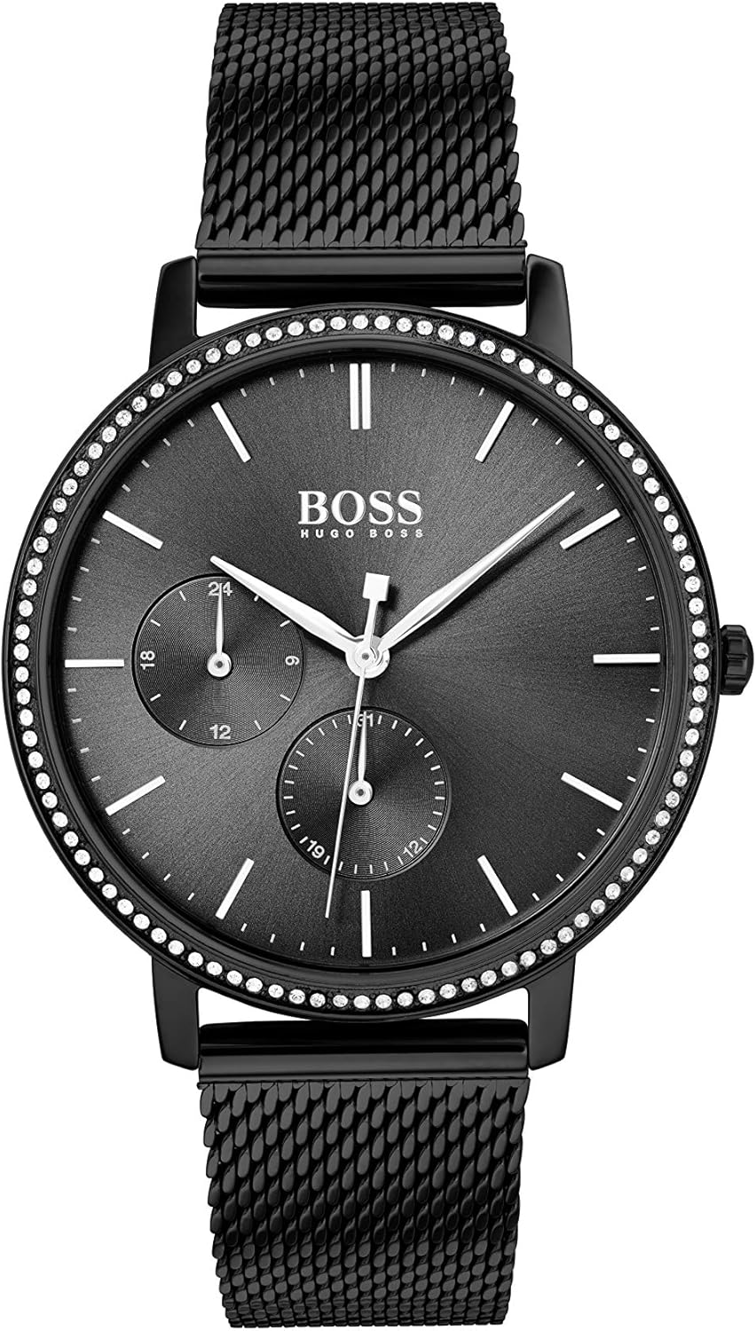 Hugo Boss Women's Analogue Quartz Watch with Stainless Steel Strap
