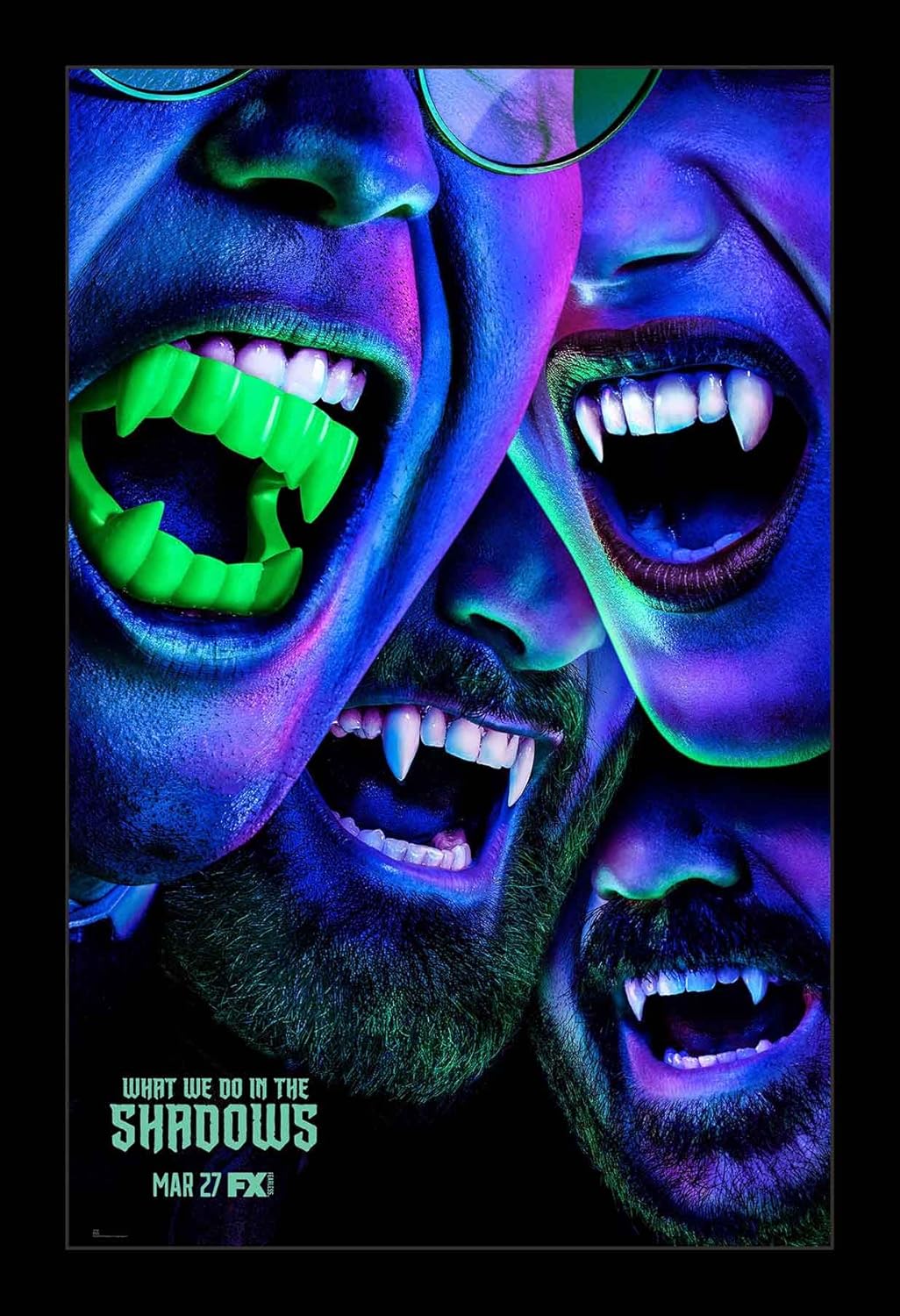 Wallspace 11x17 Framed Movie Poster - What We Do in The Shadows