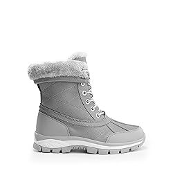 DREAM PAIRS Snow Boots for Women Waterproof Mid