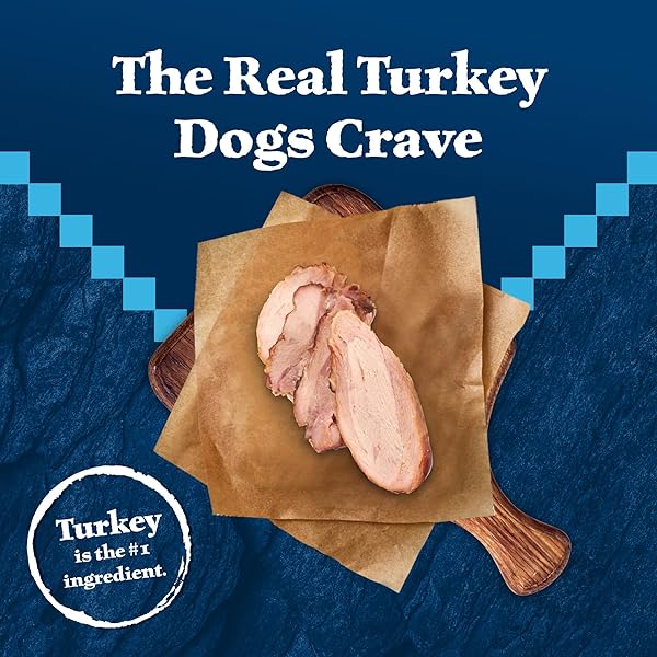 BLUE BUFFALO WILDERNESS TRAIL TREATS CRUNCHY DOG BISCUITS GRAIN-FREE AND HIGH-PROTEIN DOG TREATS, TURKEY RECIPE 36-OZ BOX