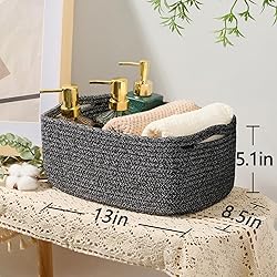 MiniArk Shelf Storage Baskets for Organizing