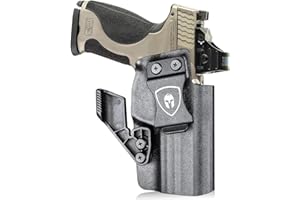 WARRIORLAND IWB Kydex Holster Optic Cut &Claw, Select Fit Glock 17/19/ 19X/ 43X/ 26/MOS, P365/P365X/ P365XL/ P320, Hellcat Pro/Echelon/Hellcat, Bodyguard 2.0, G2C/G3C, Shield Plus/EZ, M&P 9/.40 &More