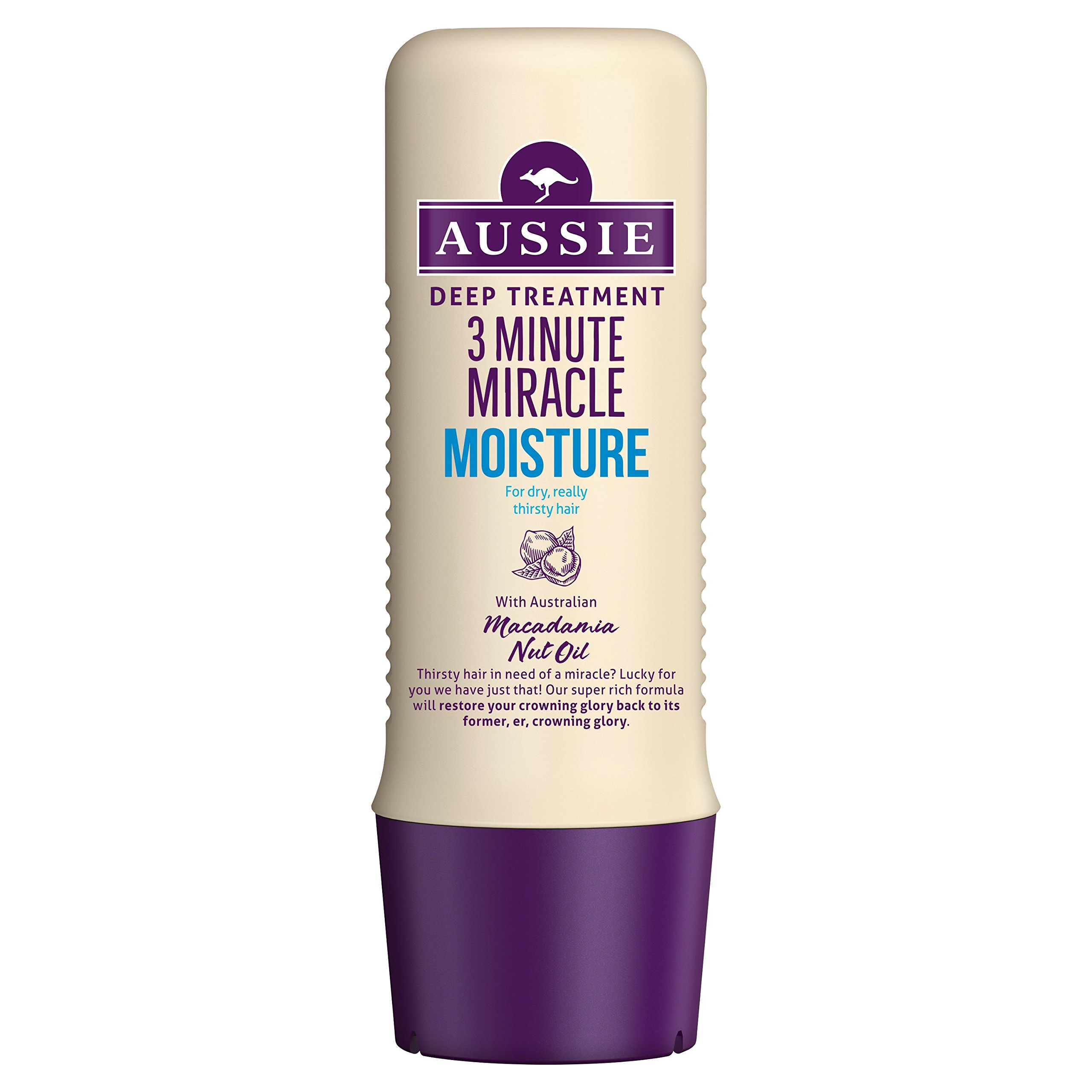 Aussie 3 Minute Miracle Moisture Deep Treatment Conditioner, 250 ml