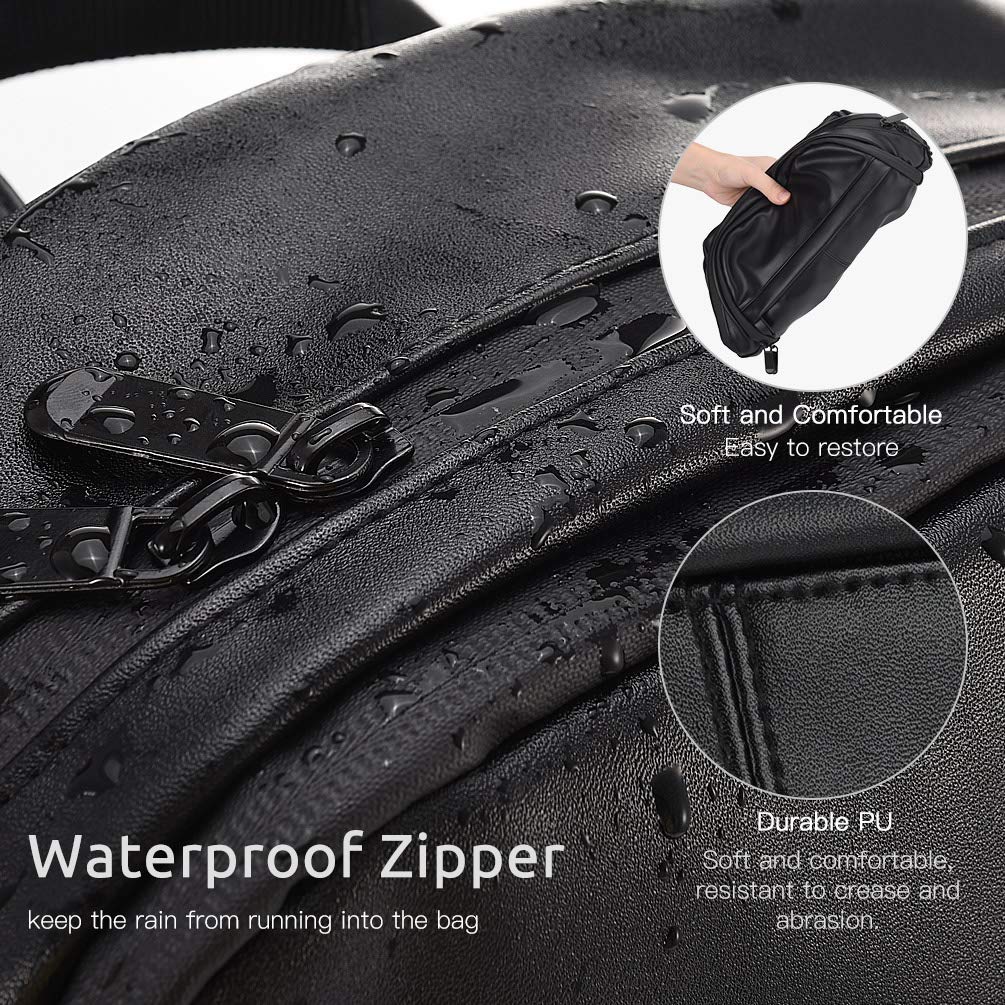 VBIGER Women Backpack Purse School Bag Shoulder Bag Girls Ladies Waterproof Fashion Handbag Black