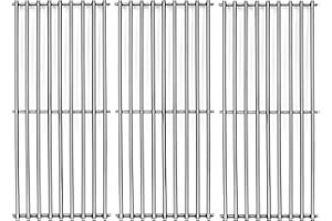 Votenli S6505A (3-Pack) 19 3/4" Stainless Steel Cooking Grid Grates Replacement for Chargriller 3001, 3008, 3030, 4000, 5050, 5252,King Griller 3008 5252 Set of 3