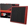 K&N Dryflow Lifetime Engine Air Filter: High Performance, Dry Synthetic, Washable, Premium, Replacement Filter: Compatible with 2015-2019 Chevy/GMC Colorado and Canyon, SA-5030