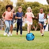 SourceDIY Soccer Shoot PVC Football for Kids Deflated Lightweight Yellow Party view 6