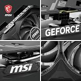 MSI GeForce RTX 4060 Ti VENTUS 2X BLACK 16G OC 16GB GDDR6 GPU Graphics Card view 6