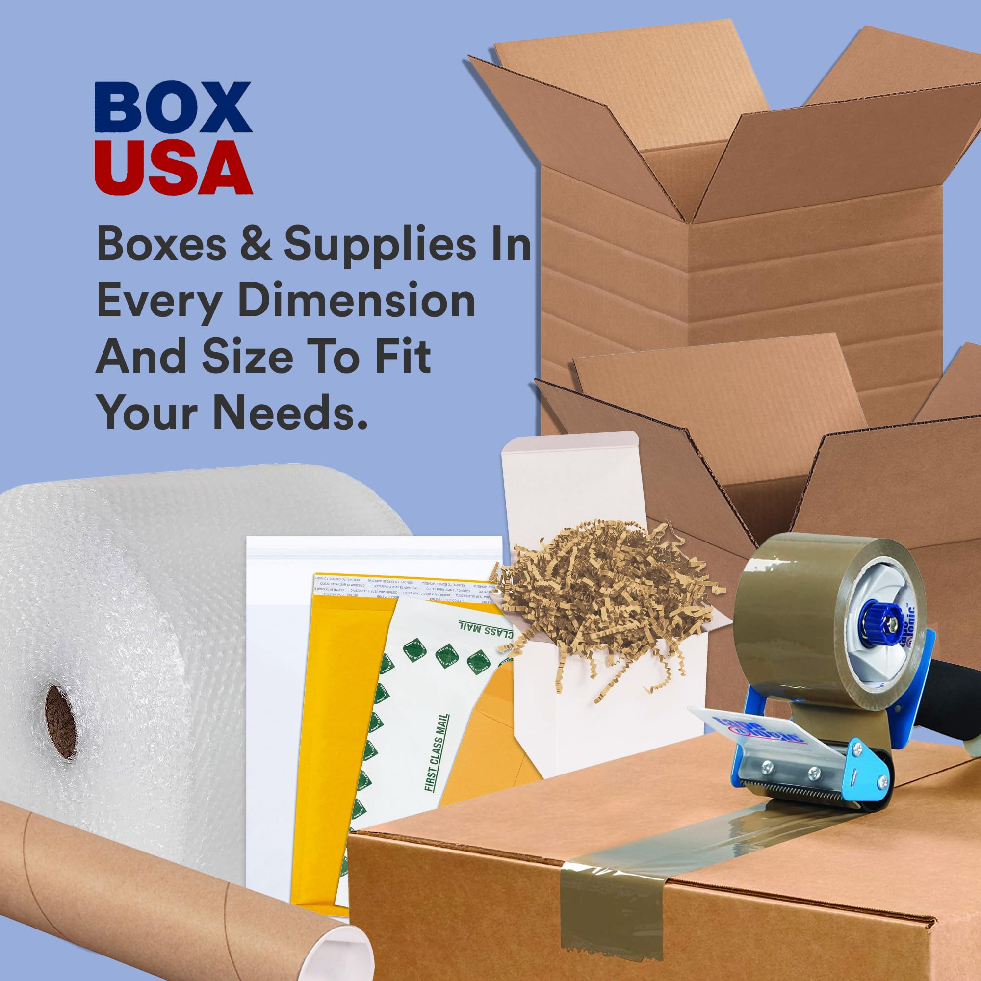 BOX USA Packing Paper Roll 1440'L x 18