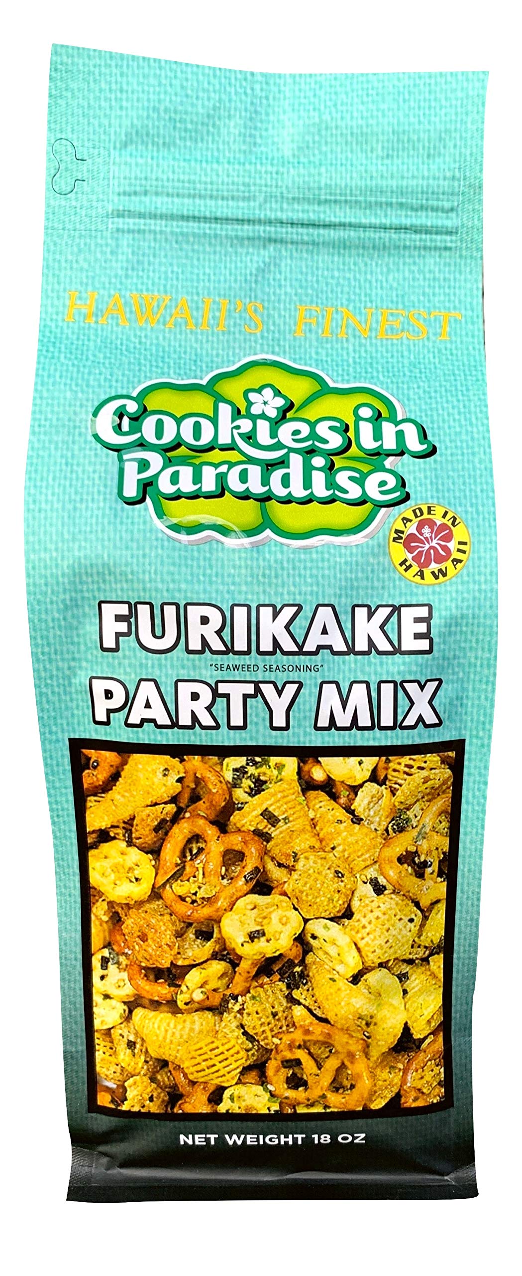 Hawaiian Local Style Furikaka Party Mix in FamilySize 22
