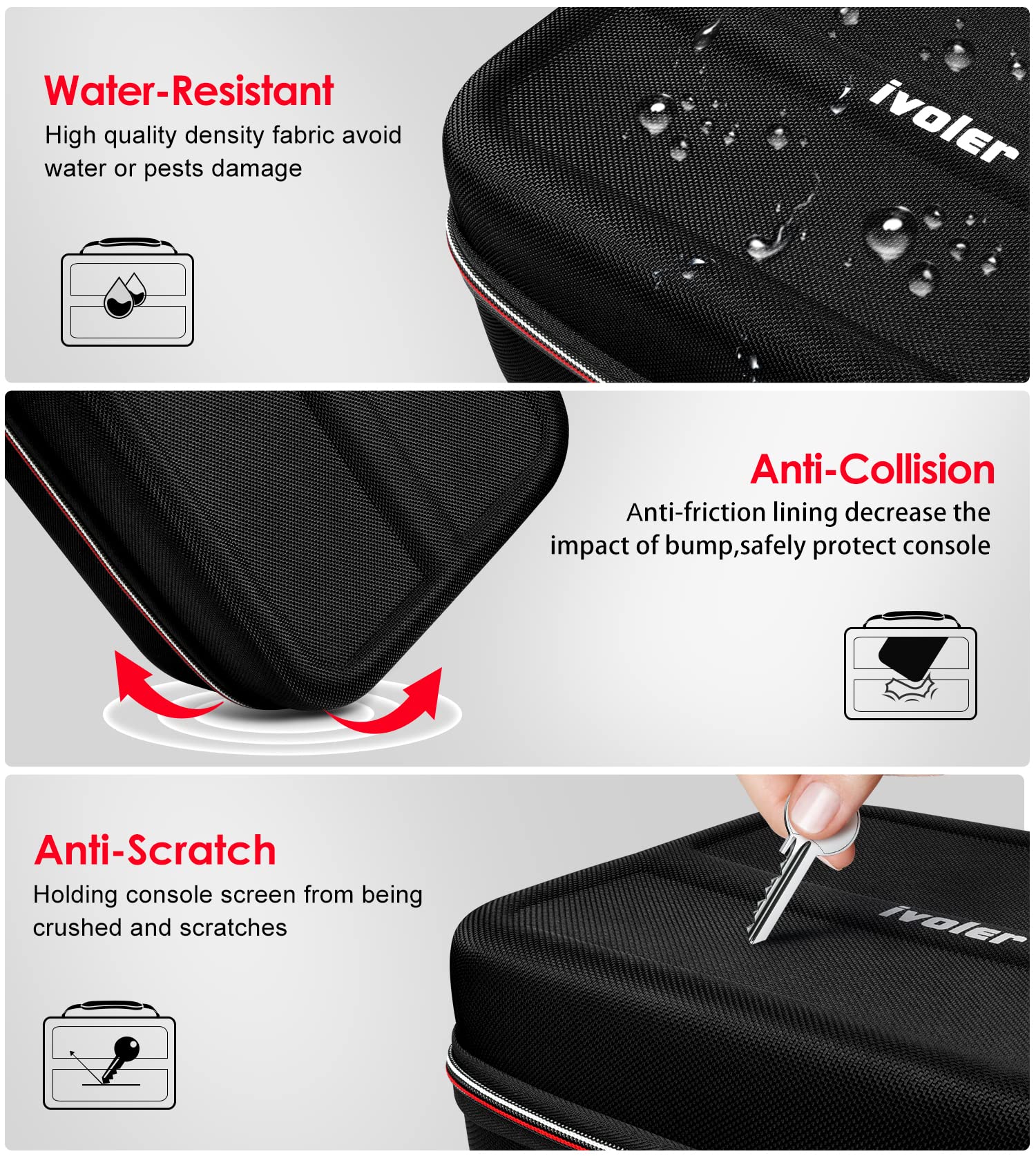 Mua ivoler Carrying Storage Case for Nintendo Switch/For Switch OLED ...
