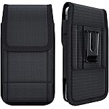 Meilib Holster for Galaxy S22 5G, S8 S9 S10 S20 S21, Premium Rugged Nylon Cell Phone Case with Belt Clip / Loop Belt Holder P