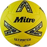 Mitre Ultimatch Football Enhanced Control Durability FIFA Basic Size 5