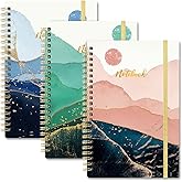 4 Pack A5 Van Gogh Notebooks Thick Superhard Cover Spiral Notebooks Hardcover Spiral Journals Spiral Bound Journal 8 3 X 6 3 College Ruled 4x160 Pages 100gsm Supplies For School Office Gifts