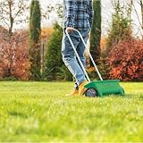 Crystals 12L Lawn & Grass Seed Spreader | Adjustable Settings, Large Wheels view 3