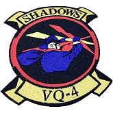 VQ-4 Shadows Squadron Patch | Plastic Backing